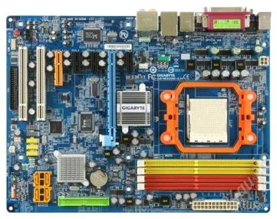 Лот: 1407718. Фото: 1. Мат плата Socket am2 + память... Материнские платы