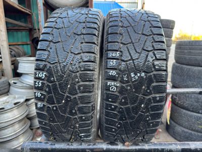 Лот: 25378231. Фото: 1. (2шт) 205-55-16 Pirelli Ice Zero. Шины