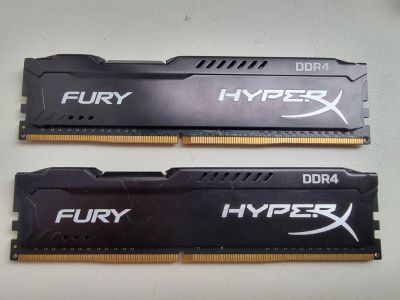 Лот: 19262710. Фото: 1. HyperX fury (ddr4, 16gb, 2400... Оперативная память