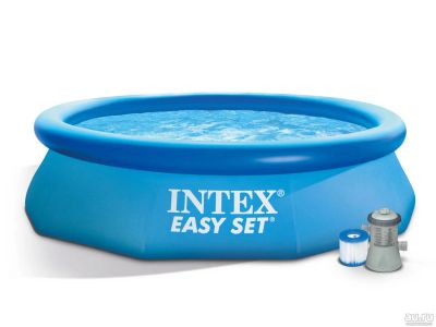 Лот: 5812472. Фото: 1. Надувной бассейн INTEX EasySet... Бассейны, аксессуары и комплектующие
