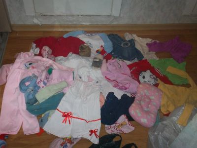 Лот: 3757002. Фото: 1. 2 пакета вещей на рост 80-95. Платья, сарафаны