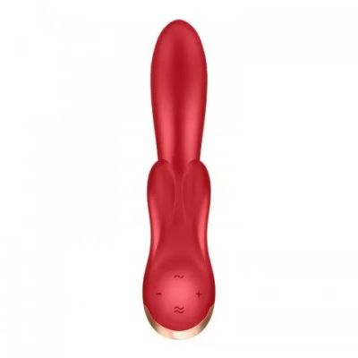 Лот: 22055932. Фото: 1. Вибратор-кролик Satisfyer Double... Другое (интимные товары)