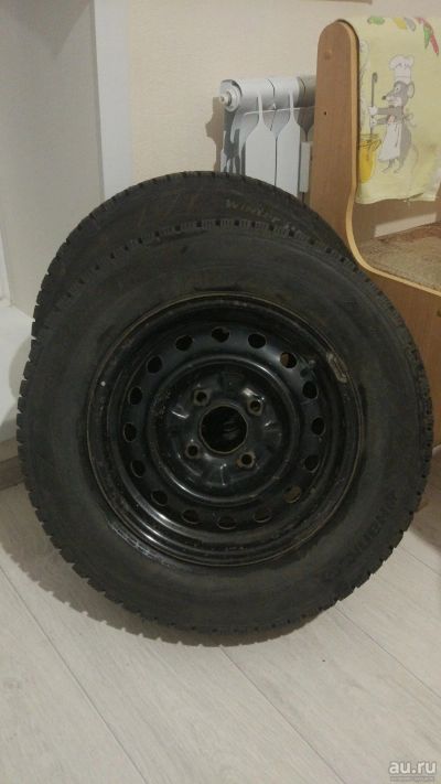 Лот: 14730860. Фото: 1. Hankook winter i pike rs2 (Корея... Шины на дисках
