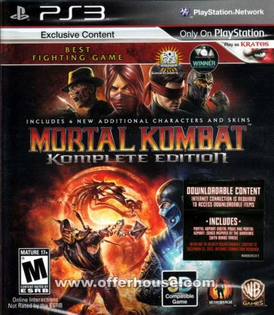 Лот: 7757712. Фото: 1. Mortal Kombat 9 (ENG) PS3. Игры для консолей
