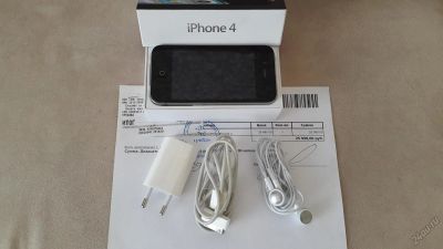 Лот: 5812645. Фото: 1. iPhone 4 16 Gb. Смартфоны