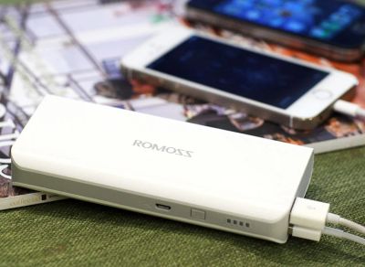 Лот: 4886682. Фото: 1. Power bank Romoss sense 4 емкость... Внешние, портативные аккумуляторы для смартфонов (Power bank)