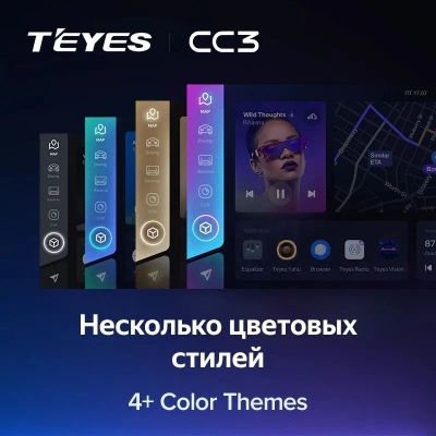 Лот: 21427620. Фото: 1. Штатная магнитола Teyes CC3 4... Автомагнитолы