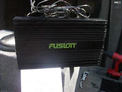 Лот: 16853195. Фото: 1. Усилитель для сабвуфера Fusion... Усилители