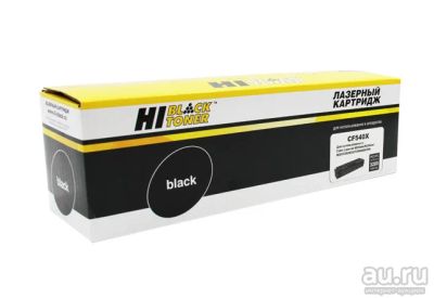 Лот: 17956498. Фото: 1. Картридж HP CF540X (203X) Black... Картриджи, расходные материалы