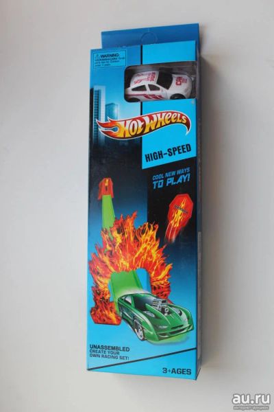 Лот: 13113697. Фото: 1. Набор hot wheels. Трек с пусковой... Игровые наборы