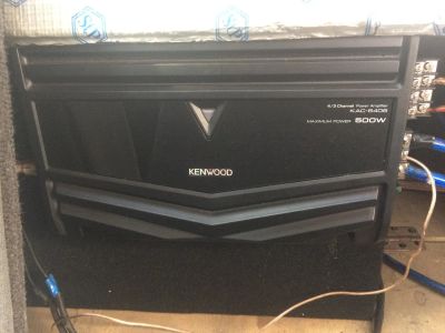 Лот: 10008049. Фото: 1. Kenwood 1200 саб и усилок. Сабвуферы