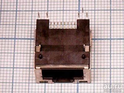 Лот: 12286688. Фото: 1. Разъём RJ-45 №02 female. Разъёмы