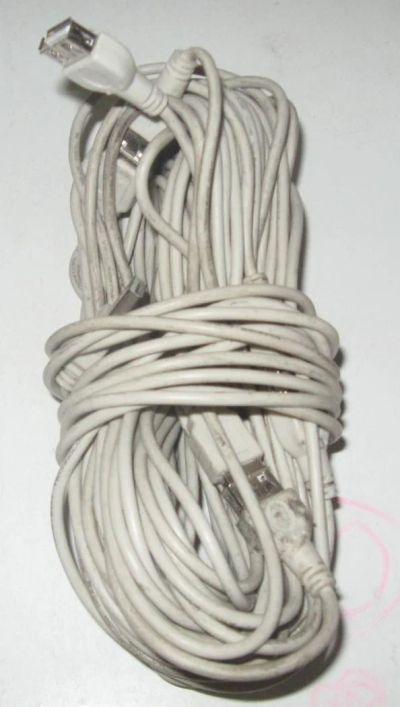 Лот: 11583062. Фото: 1. Кабель удлинитель USB 2.0 AM AF... Шлейфы, кабели, переходники