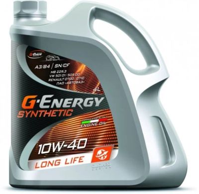 Лот: 20345047. Фото: 1. G-Energy Synthetic Long life 10W-40... Масла, жидкости