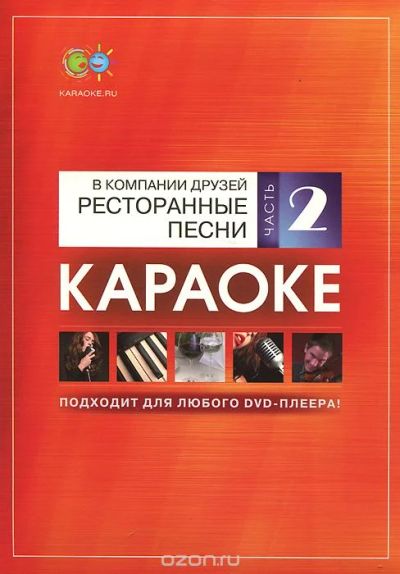 Лот: 6527787. Фото: 1. DVD-диск караоке В компании друзей... Аудиозаписи