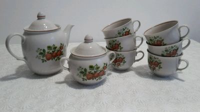 Лот: 12567835. Фото: 1. Чайный сервиз. Сервизы, наборы посуды