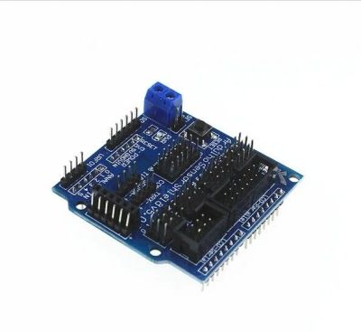 Лот: 9993797. Фото: 1. Arduino Sensor Shield V5.0 (Плата... Микросхемы