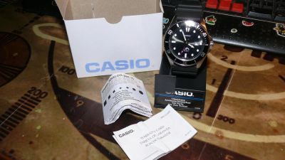 Лот: 10883722. Фото: 1. новые CASIO MDV-106-1A Diver Water-resistant... Оригинальные наручные часы