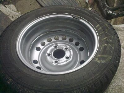 Лот: 2053576. Фото: 1. Шипованая резина Hankook 195/65... Шины