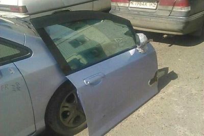 Лот: 12312925. Фото: 1. Дверь передняя правая Honda Fit. Кузов