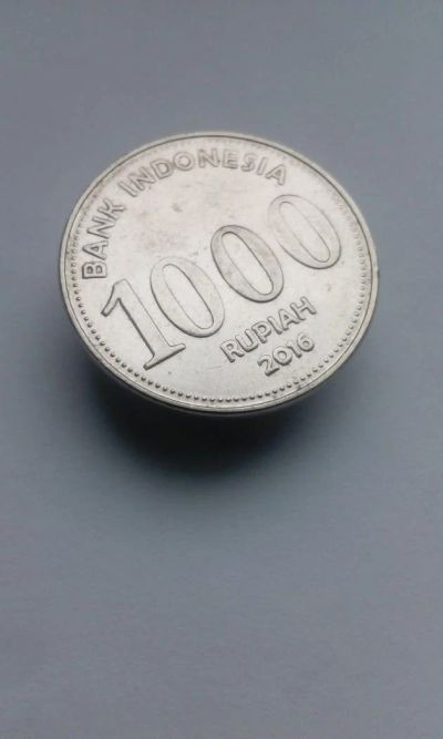 Лот: 11563692. Фото: 1. Иностранная монета Индонезия 1000... Азия