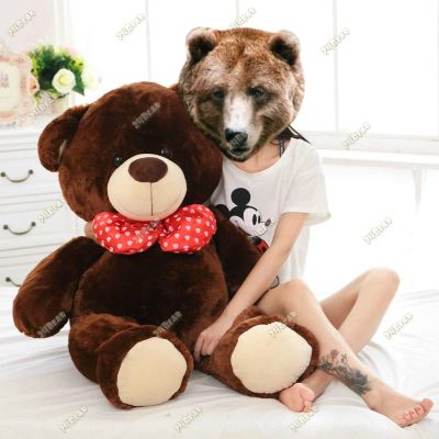 Лот: 4776607. Фото: 1. Большой плюшевый мишка(медведь... Мягкие