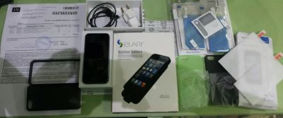 Лот: 6653869. Фото: 1. iPhone 5S Space Gray 16GB в отличном... Смартфоны