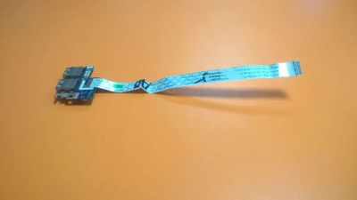 Лот: 10216077. Фото: 1. Б/У плата с разъемами USB NEW70... Печатные платы
