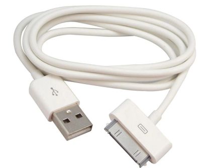Лот: 10862455. Фото: 1. Apple USB кабель для iPhone 3g... Дата-кабели, переходники