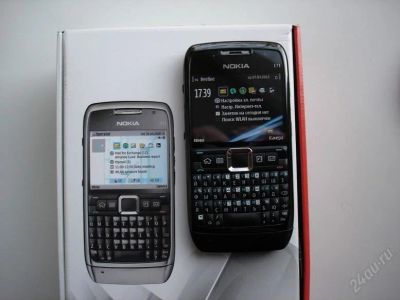 Лот: 1622943. Фото: 1. Nokia E71-1 Navi Black Steel ORIGINAL... Смартфоны