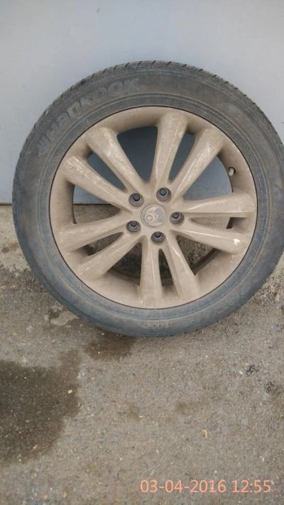 Лот: 7239956. Фото: 1. Комплект колес от Hyundai ix35. Шины на дисках