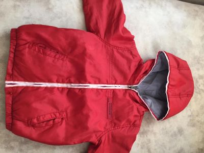 Лот: 7265208. Фото: 1. Куртка Zara р. 98см двухсторонняя. Верхняя одежда