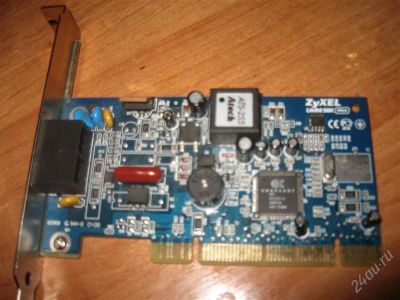 Лот: 1425016. Фото: 1. ZYXEL Omni 56K PCI Plus. Проводные модемы