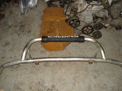 Лот: 3465779. Фото: 1. Кенгурятник Toyota Caldina at-st... Кузов
