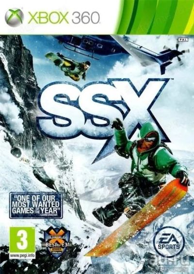 Лот: 13346235. Фото: 1. SSX [Xbox 360, английская версия... Игры для консолей