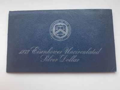 Лот: 2350428. Фото: 1. США 1 доллар 1973 г ( доллар Эйзенхауэр... Америка