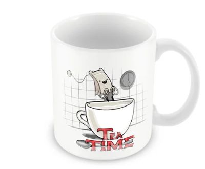 Лот: 10427189. Фото: 1. Кружка Tea Time Время Чая арт... Кружки, стаканы, бокалы