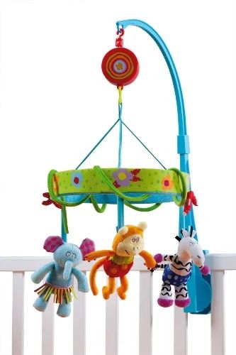 Лот: 3858661. Фото: 1. Мобиль веселый "Сафари" Taf Toys... Музыкальные