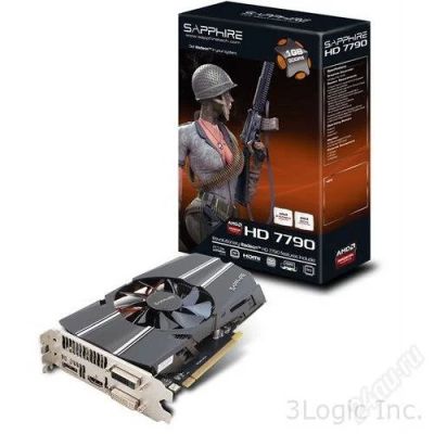 Лот: 2907174. Фото: 1. 1Gb Sapphire HD 7790 новая полный... Видеокарты