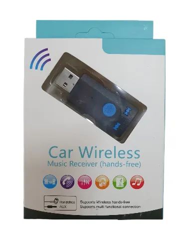 Лот: 23688482. Фото: 1. Блютуз (Bluetooth) AUX адаптер... Ресиверы