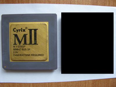Лот: 18898585. Фото: 1. Процессор Cyrix M II-233GP 66MHZ... Другое (антиквариат)
