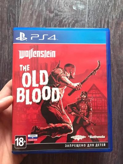 Лот: 9762382. Фото: 1. Wolfenstein. The old blood ps4. Игры для консолей