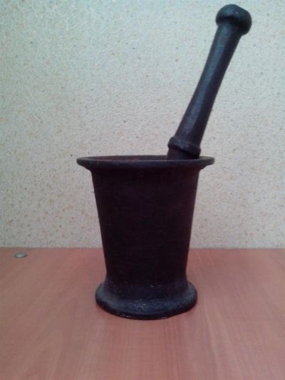 Лот: 3671891. Фото: 1. Ступа чугунная. Предметы интерьера и быта