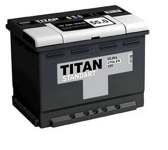 Лот: 16228640. Фото: 1. Аккумулятор Titan Standart 55... Аккумуляторы