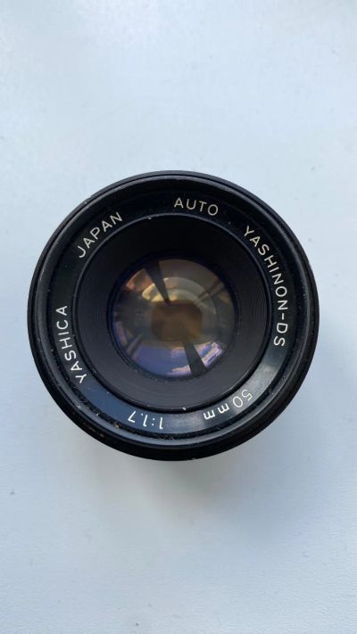 Лот: 23273039. Фото: 1. Объектив yashica japan 50mm 1... Объективы
