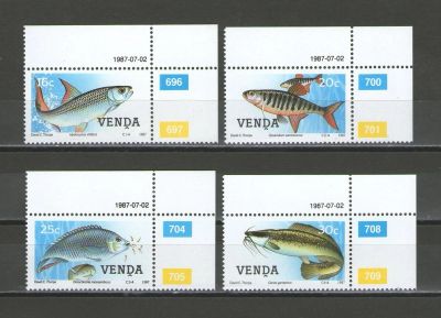 Лот: 16317344. Фото: 1. 1987 год. Венда (ЮАР). Полная... Марки
