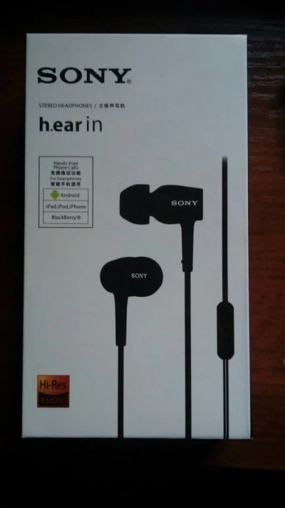 Лот: 12652352. Фото: 1. Наушники sony mdr ex750ap. Красноярск