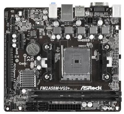 Лот: 5181384. Фото: 1. Мат.плата SocFM2 AMD A58 ASRock... Материнские платы
