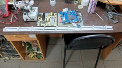 Лот: 24809617. Фото: 1. Led: CRH-B50K62303004090BC REV1... Запчасти для телевизоров, видеотехники, аудиотехники