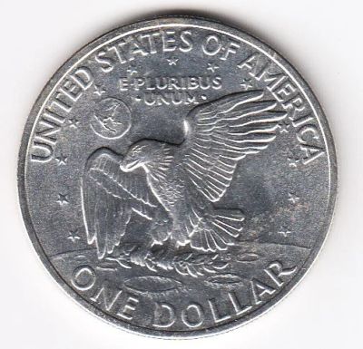 Лот: 11914546. Фото: 1. США 1 доллар 1971г. Америка